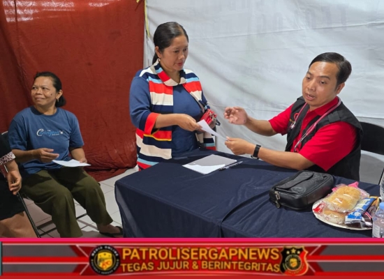 Pelayanan Sosial Berkolaborasi: STTAG Nganjuk Bersama AMC Sidoarjo Layani Ratusan Warga Bajulan