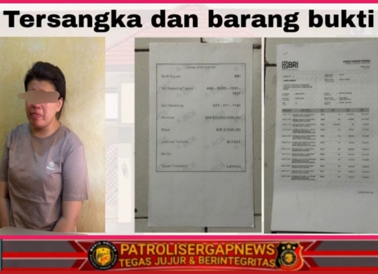Hati-Hati..! Modus Palsukan Bukti Transfer, Jasa Penukaran Uang di Sragen Merugi Hingga Rp 55 Juta