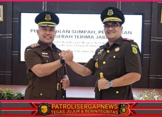 Sertijab Kajari Ketapang, Kajati Kalbar: Rotasi Dan Mutasi Jabatan Kebutuhan Organisasi