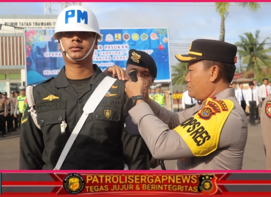 ​Operasi Lilin 2025: Kapolres dan Wakil Bupati Tanjab Barat Pimpin Apel Gelar Pasukan Pengamanan Nataru