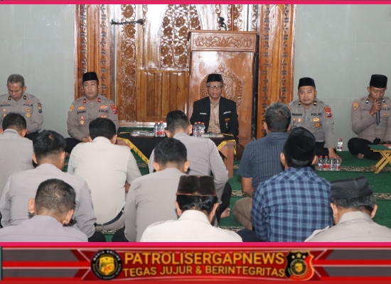 Binrohtal Polres Nganjuk Perkuat Spiritual Personel, Angkat Makna Doa Anak Sholeh