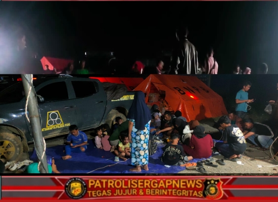 Polres Pidie Hadir di Wilayah Terisolir, Internet Starlink Dipasang untuk Pengungsi Rusip Antara