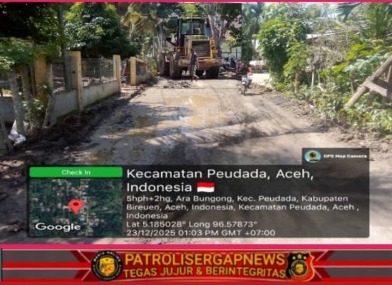 Pasca Banjir, Warga Gampong Arabungong Apresiasi Gerak Cepat Pemkab Bireuen Bersihkan Sisa Lumpur