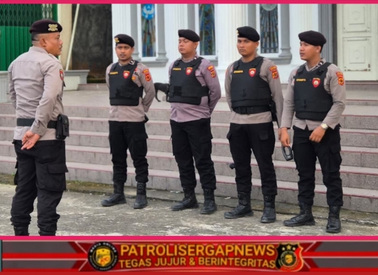 ​Pastikan Keamanan Ibadah Natal, Polres Tanjab Barat Sterilisasi Sejumlah Gereja