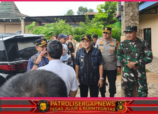 Dandim Pemalang Hadiri Kunjungan Kerja Menko Pangan RI, Menteri KKP dan Menteri LH di Desa Kelangdepok