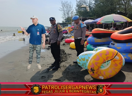 Ops Lilin Candi 2025, Polres Kendal Pastikan Keamanan Pantai Ngebum
