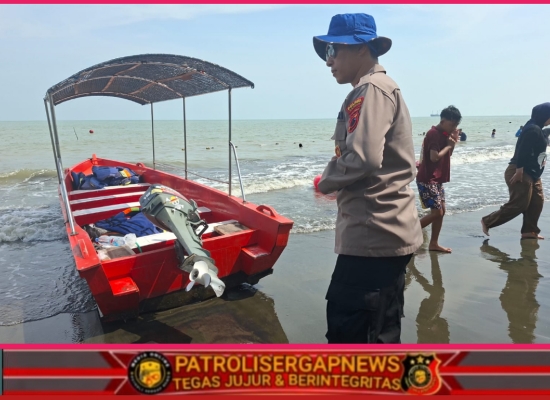 Satpolairud Polres Kendal Perketat Pengamanan Objek Wisata Pantai Jelang Tahun Baru 2026