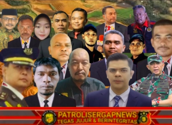 Penasehat Umum Media Patrolisergapnews.com : Sambut Tahun Baru 2026 Dengan Doa dan Harapan Terbaik