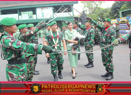 Penuh Haru dan Kebanggaan, Tradisi Penyambutan dan Pelepasan Dandim Tulungagung