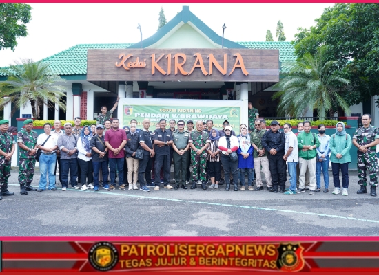 Sinergi TNI AD dan Media di Jawa Timur: Coffee Morning Pendam V/Brawijaya Jalin Komunikasi untuk Ketahanan Informasi