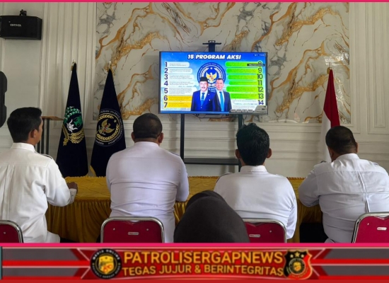 Lapas Kelas IIB Langsa Ikuti Virtual Meeting Arahan Dirjen Pemasyarakatan Terkait Transisi KUHP dan KUHAP