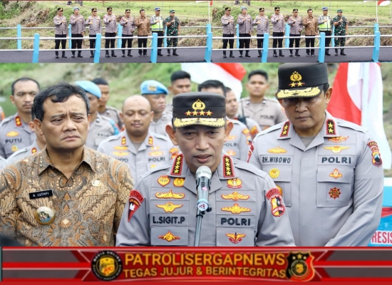 Kapolri Resmikan 19 Jembatan Merah Putih Presisi di Jawa Tengah, Perkuat Hubungkan Polri dan Masyarakat