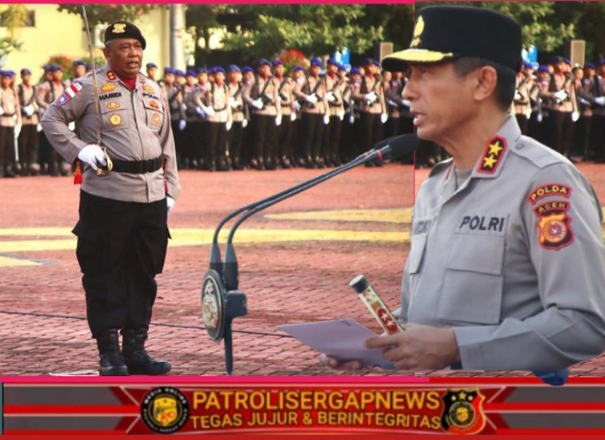 Pimpin Upacara Hari Kesadaran Nasional, Kapolda Aceh Apresiasi Loyalitas Personel dalam Penanganan Bencana