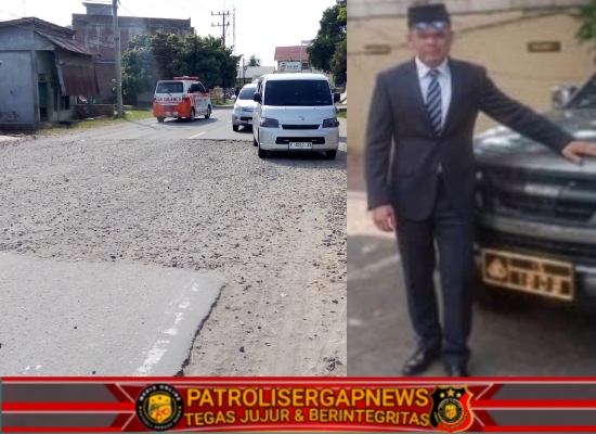 Sering Terjadi Kecelakaan Tunggal Akibat Jalan Rusak, Warga Desa Pulo Minta Pemerintah Segera Bertindak