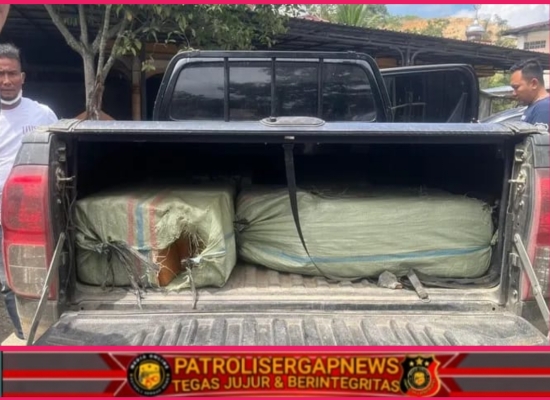 BNN Sita 200 Kg Ganja Jaringan Aceh-Medan di Langkat, Tiga Kurir Diringkus