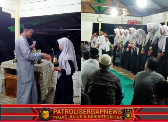 Sambut Ramadhan, Balee Pengajian Darul Ulum Tanoh Mirah Gelar Doa Bersama dan Penyerahan Hadiah Santri