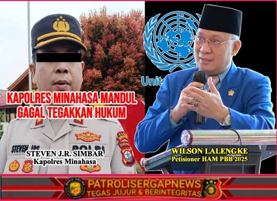 Terkait Mobil Mantan Polisi Dicuri Polisi di Kantor Polisi, Kapolres Minahasa Mandul Gagal Tegakkan Hukum