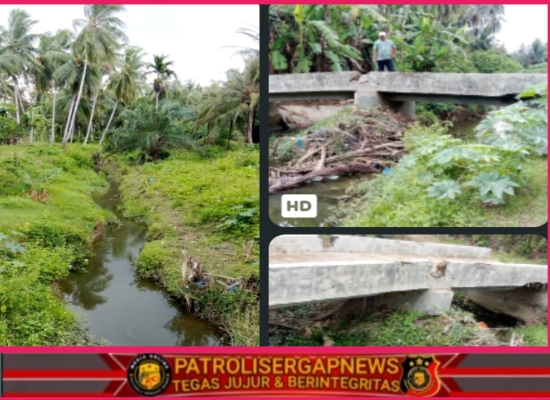 Jembatan Nyaris Roboh dan Kedangkalan Sungai Ancam Warga: Normalisasi Mendesak di Enam Gampong