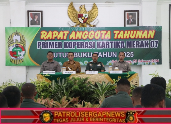 Dandim Tulungagung Puji Keberhasilan Koperasi Satuannya