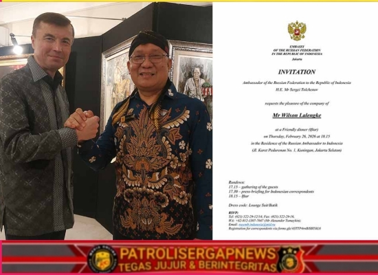 Wilson Lalengke Diundang Duta Besar Rusia untuk Buka Puasa Bersama di Kediaman Dubes