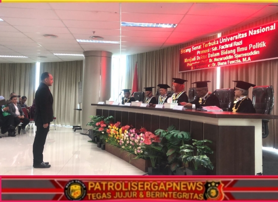 Raih Gelar Doktor Politik, Fachrul Razi Ungkap Potensi Konflik di Aceh Tetap Tinggi