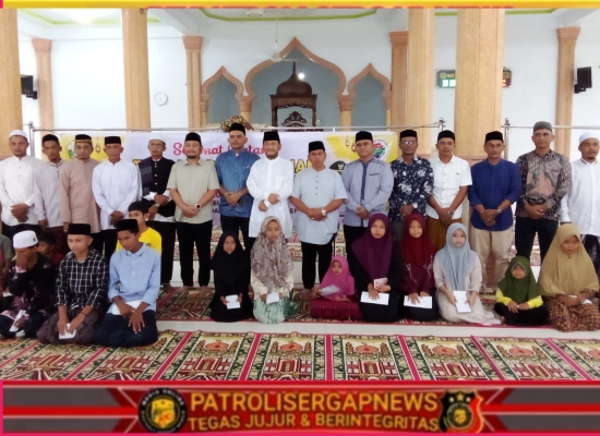 Tim II Safari Ramadhan Pemkab Bireuen Santuni Anak Yatim dan Perkuat Syiar Islam di Peudada