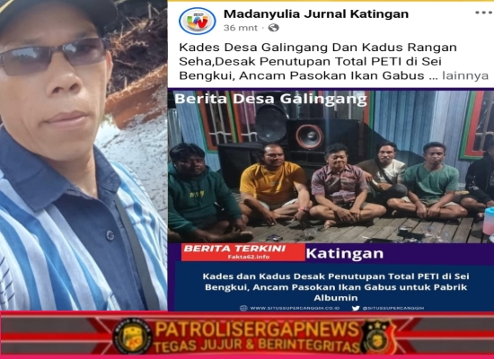 Diduga Sebar Fitnah, Warga Galinggang Bakal Laporkan Akun Facebook ‘Madanyulia Jurnal Katingan’ ke Polisi