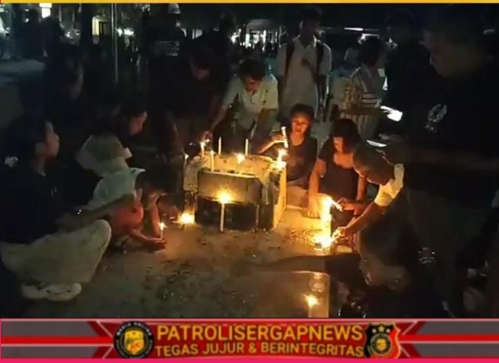 Aksi 1.000 Lilin dan Napak Tilas Jilid VI Digelar, Keluarga dan Aliansi Tuntut Keadilan untuk Lucky dan Delfi