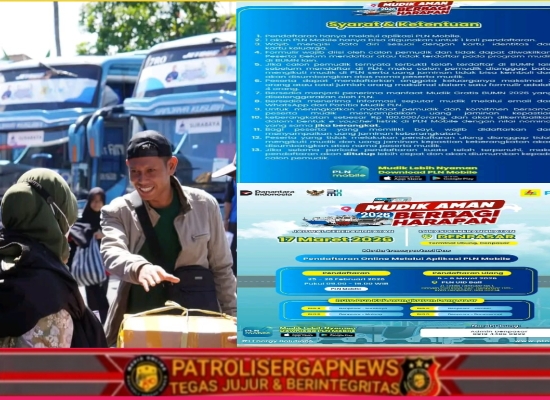 Mudik Gratis PLN 2026 Denpasar ke Jawa Buka hingga 28 Februari