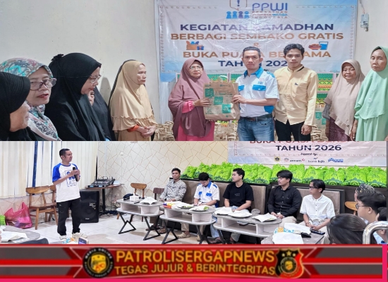PPWI Kabupaten Bogor Salurkan 100 Paket Sembako, Sambut Idul Fitri 1447 H dengan Berbagi