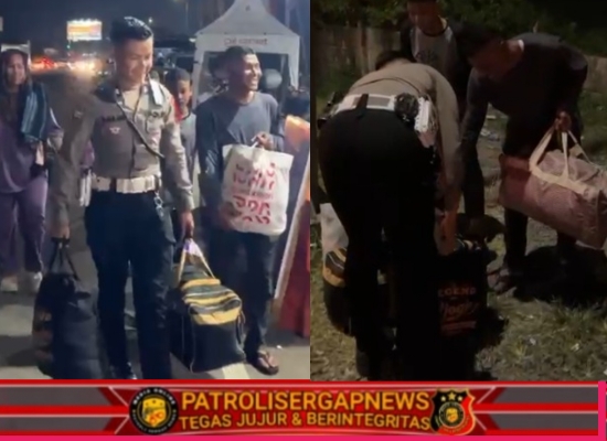Kisah Pemudik Asal Padang, Terhenti di Jalan hingga Dibantu Polisi Naik Mobil Turbo Andalan Polres Pemalang