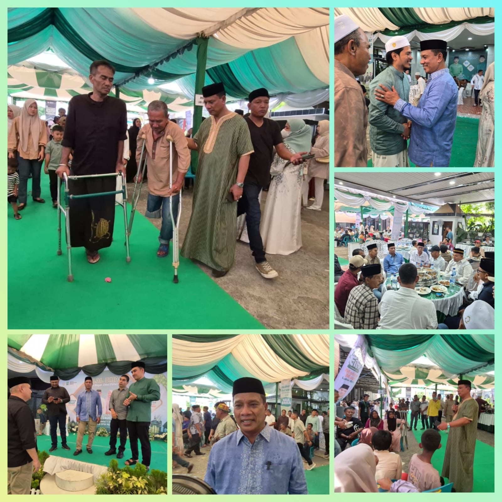 Ribuan Warga Hadiri Halal Bihalal di Rumah HRD di Bireuen