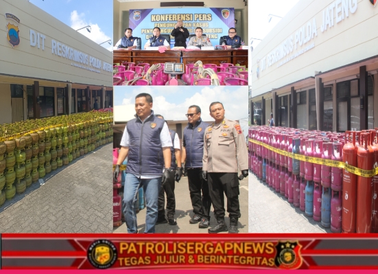 Polda Jateng Ungkap Penyalahgunaan Gas ber Subsidi, Omzet Capai Miliaran Rupiah per Bulan