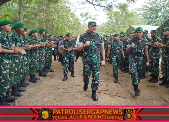 Pangdam V/Brawijaya Pastikan Pembangunan Yonif TP 932/SB Berjalan Tepat Waktu