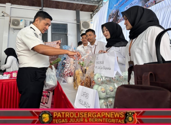 Banjir Peminat! Produk Karya Warga Binaan Aceh Laris Manis di Bazar HBP ke-62