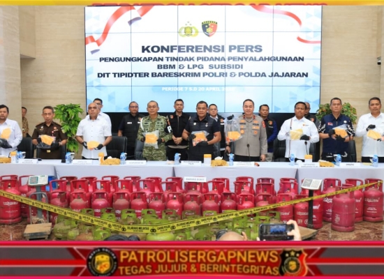 Polri Ungkap 330 Tersangka Penyalahgunaan BBM dan LPG Subsidi dalam 13 Hari