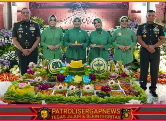 Pangdam V Brawijaya Hadiri HUT Ke-80 Persit KCK Perkuat Peran Strategis Pendamping Prajurit