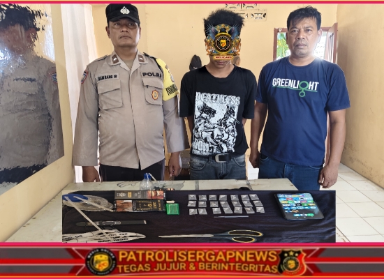 Tegas Tanpa Ampun, Polsek Dolok Batu Nanggar Sikat Peredaran Narkoba di Simalungun
