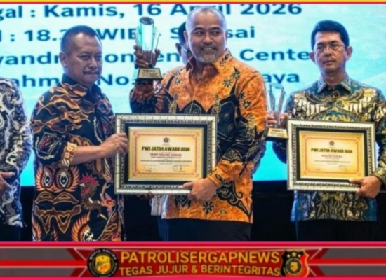 HPN 2026: Dua Perwira Polda Jatim Borong Penghargaan PWI, Prestasi Jatanras Jadi Sorotan.