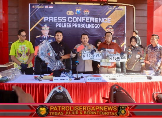 Polres Probolinggo Amankan Tujuh Tersangka Curas dan Curanmor