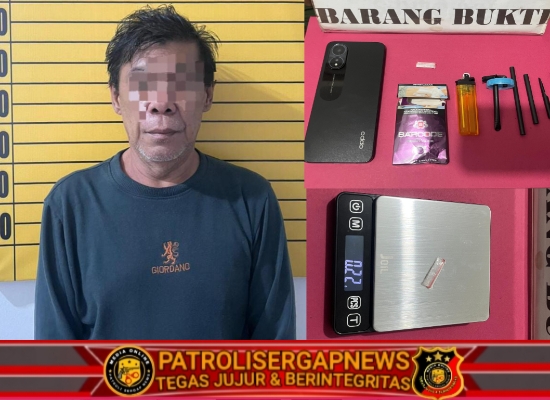 Kembali Mengedarkan Sabu, Seorang Residivis di Ngabang Ditangkap Polres Landak