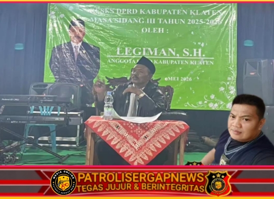 Serap Aspirasi Masyarakat Karanganom, Legiman S.H Gelar Reses DPRD di Dukuh Seneng
