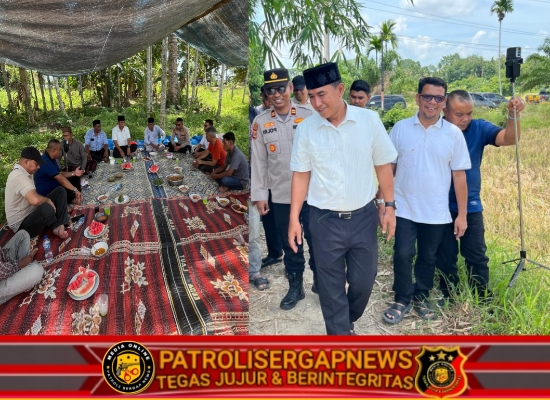 Kapolres Lhokseumawe Hadiri Khanduri Blang di Simpang Keuramat, Pererat Silaturahmi dan Dukung Pelestarian Tradisi Lokal