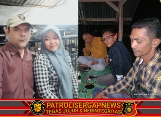 Pererat Silaturahmi, Tim Media Patrolisergapnews.com Kunjungi Aparatur Desa di Meunasah Alue Peudada