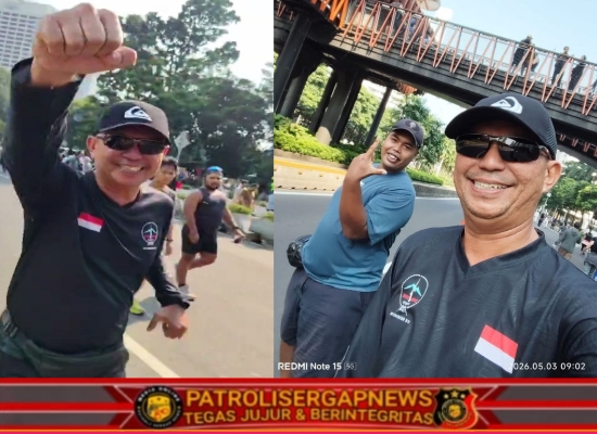 Ketua Umum GSI Aminudin Gelar Jalan Santai, Pererat Silaturahmi Keluarga Besar Garda Sasaka Indonesia di Ancol