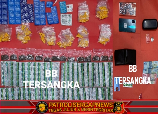 Polisi Sikat Jaringan Narkoba Di Banyumas, Dua Pengedar Diamankan