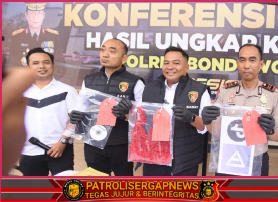 Polres Bondowoso Ungkap Live Streaming Asusila Dua Tersangka Diamankan