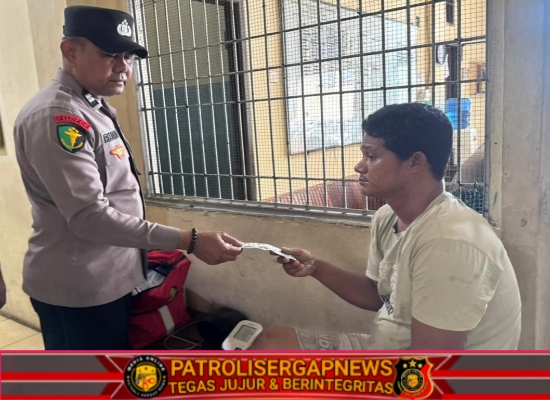 Pengecekan Kesehatan Tahanan Jadi Prioritas, Polres Lhokseumawe Lakukan Pemeriksaan Rutin