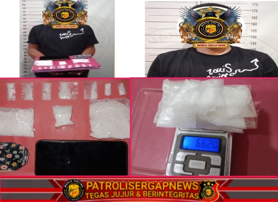 Polres Pidie Ringkus 6 Pengedar, 78,04 Gram Sabu Disita & Ungkap Jaringan Keumala