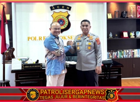 Perkuat Sinergi Antarlembaga, Kapolres Lhokseumawe Terima Kunjungan Kepala KPKNL